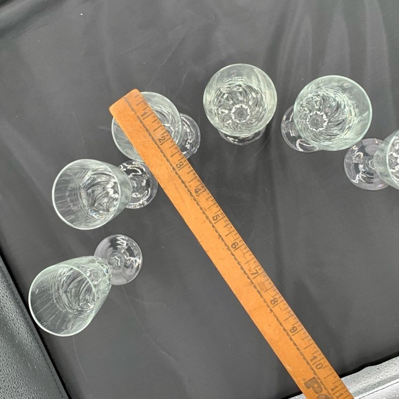 8 Cristal D Arques Flamenco Fluted Champagne Glasses 7,5” - Picture 10 of 13